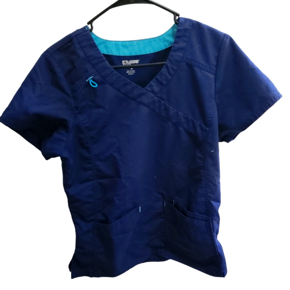 Blue Scrub top